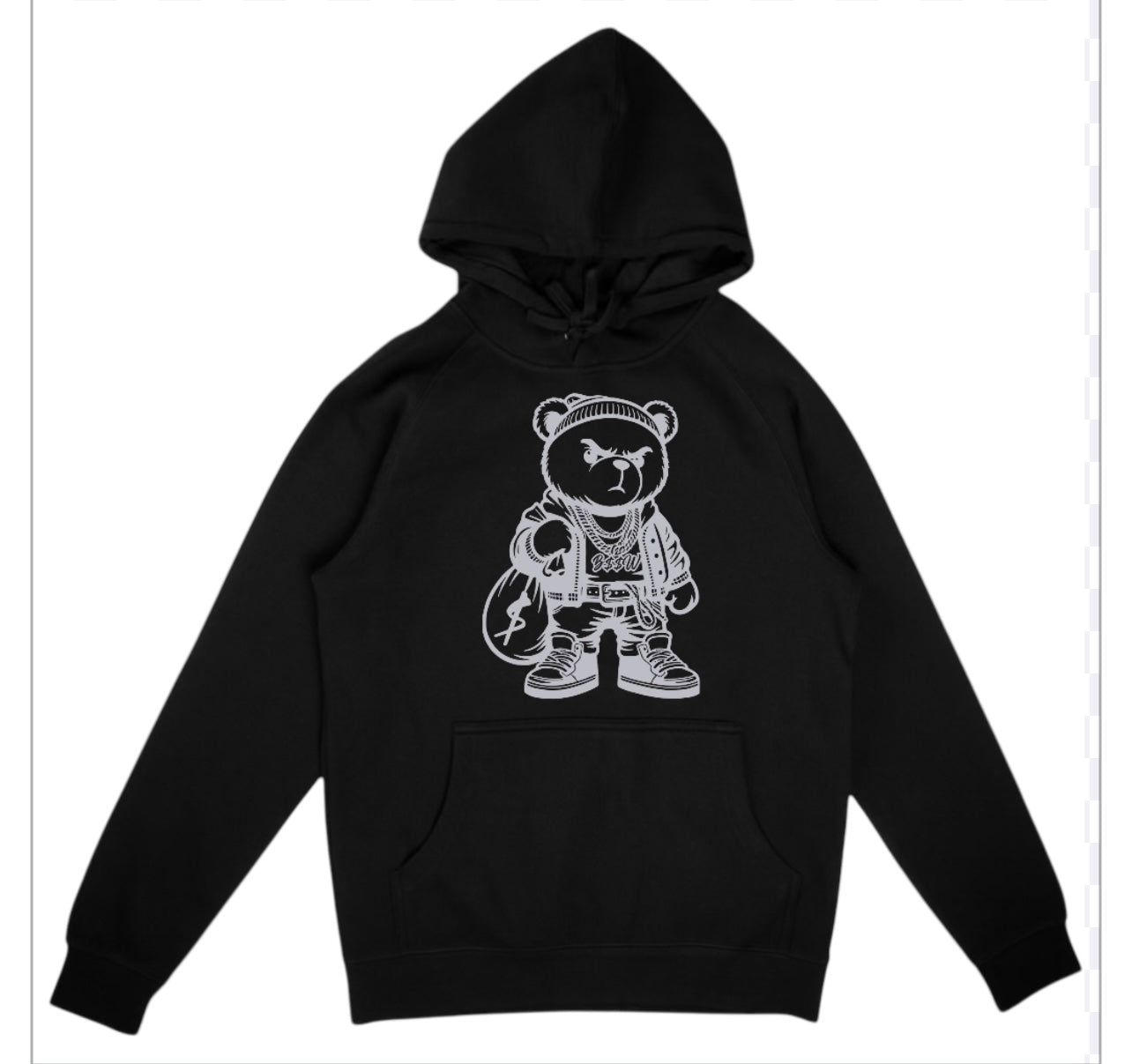 Bssw bear hoodie - Balla Status ClothingBssw bear hoodie