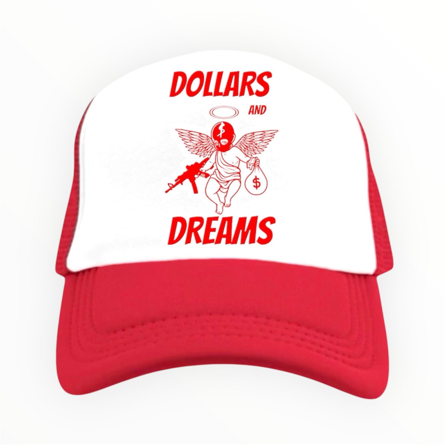 Dollars and dreams trucker hat - Balla Status ClothingDollars and dreams trucker hat